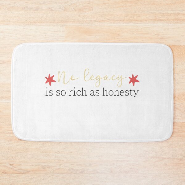 Item preview, No legacy is so rich as honesty designed and sold by Badrart.