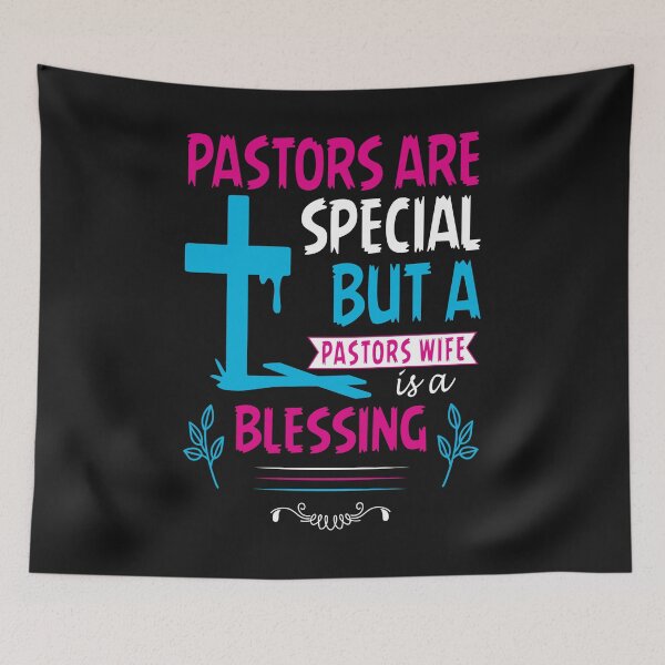 Item preview, Strongest Woman - Funny Christian Church Pastors Wife Gift T-Shirt designed and sold by Lukifo-Mana.