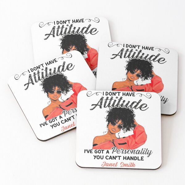 Item preview, Don't have attitude, Got personality, Can't Handle, Curly hair, Black Girl, Swag Girl, Personalized, Custom Name designed and sold by GeorgianaConn.