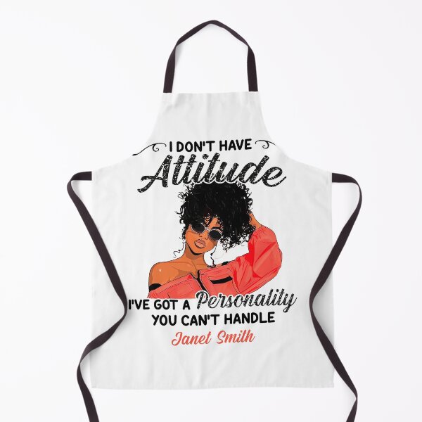 Item preview, Don't have attitude, Got personality, Can't Handle, Curly hair, Black Girl, Swag Girl, Personalized, Custom Name designed and sold by GeorgianaConn.