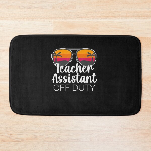 Item preview, Teacher Assistant of the Deaf Off Duty Sunglasses Sunset T-Shirt designed and sold by Lukifo-Mana.