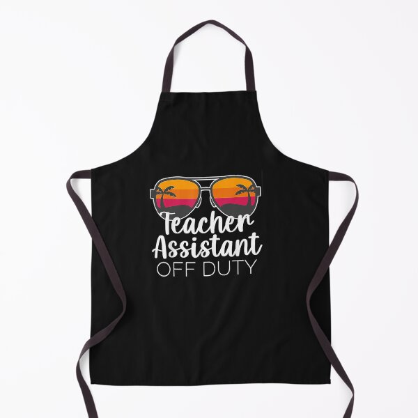 Item preview, Teacher Assistant of the Deaf Off Duty Sunglasses Sunset T-Shirt designed and sold by Lukifo-Mana.