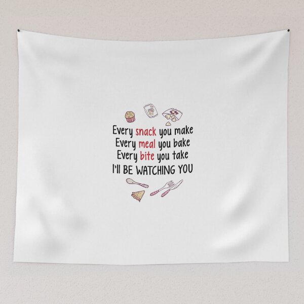Item preview, Funny Dog, Dog Peeking, Every Snack You Make, Every Snack You Take, Every Meal You Make, Every Bite You Take, I'll Be Watching You, Love The Dog designed and sold by GeorgianaConn.