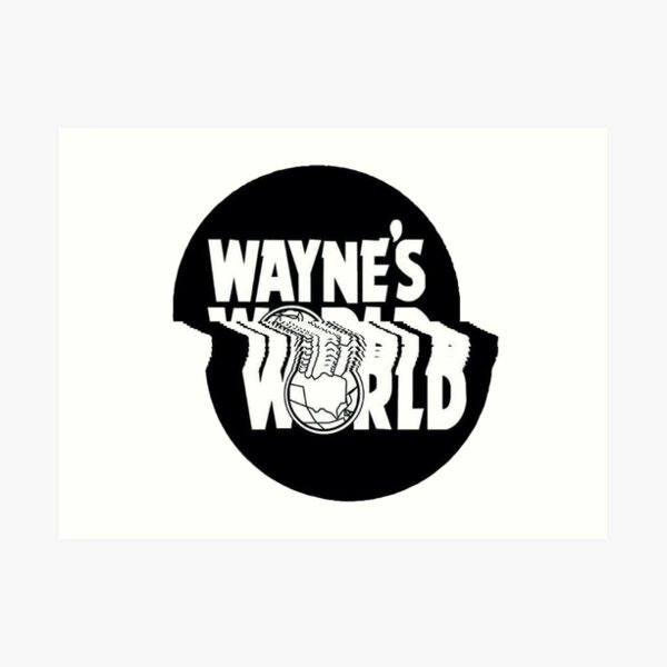 WAYNE"S GLITCH 2 Art Print