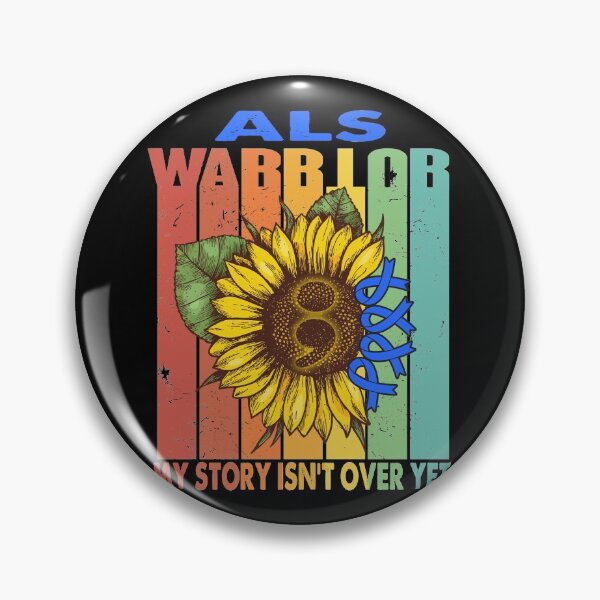 Item preview, ALS Warrior My Story Isn't Over Yet designed and sold by RidnerStore.