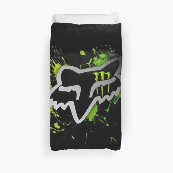 Fox Racing Vert Housse de couette