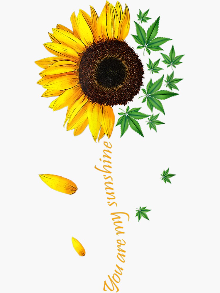 Weed Sunflower Shirt Women Marijuana 420 Weed Sunflower Shirt Women Marijuana 420
