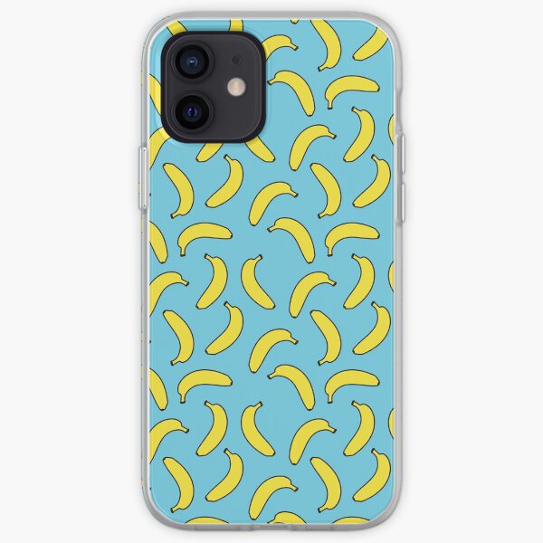 Banana Banana Yellow and Blue iPhone Soft Case