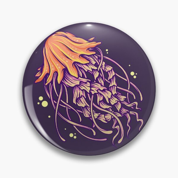 Item preview, Floating Jellyfish Illustration designed and sold by SLAG-Creative.