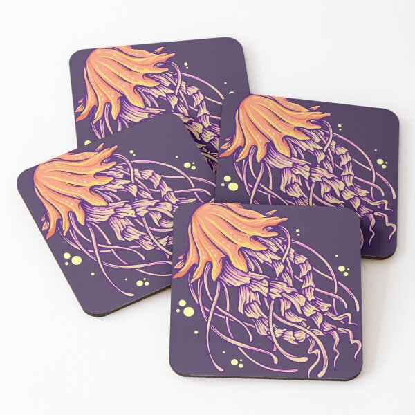 Item preview, Floating Jellyfish Illustration designed and sold by SLAG-Creative.