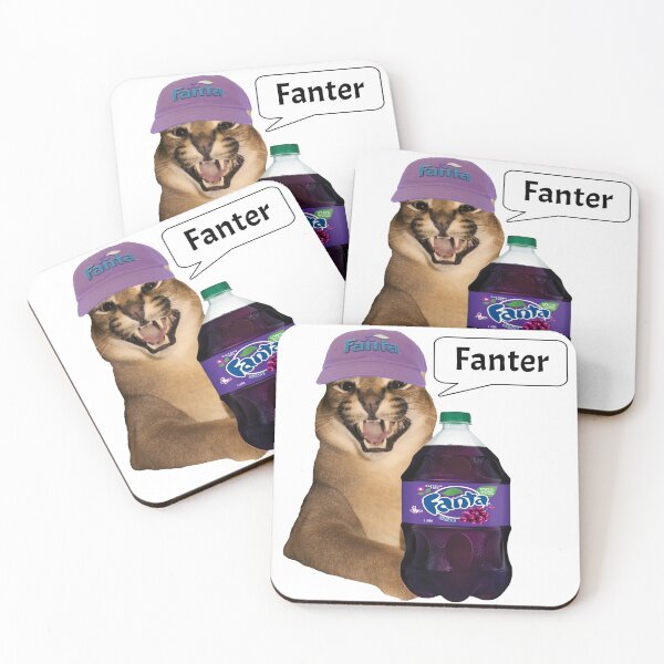 Item preview, Demotivational Big Floppa Cat Meme Fanter Grape designed and sold by fomodesigns.