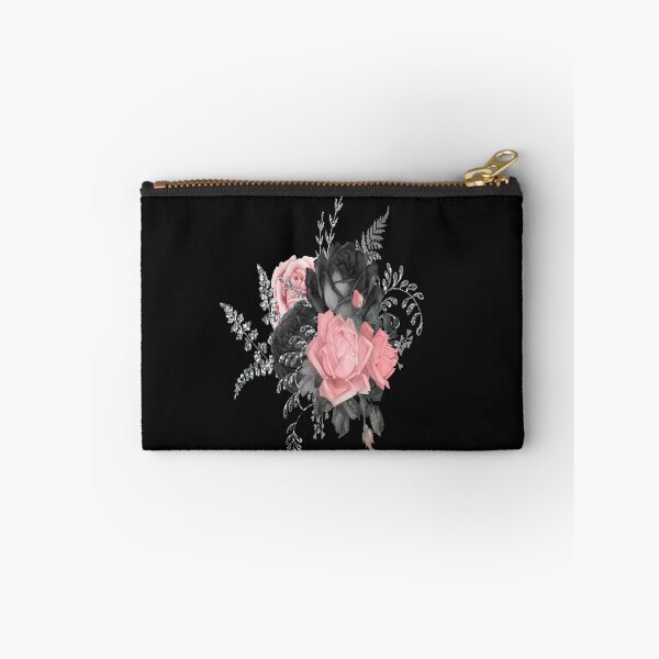 Item preview, Pink and black roses 4 designed and sold by HumanwreckageRB.