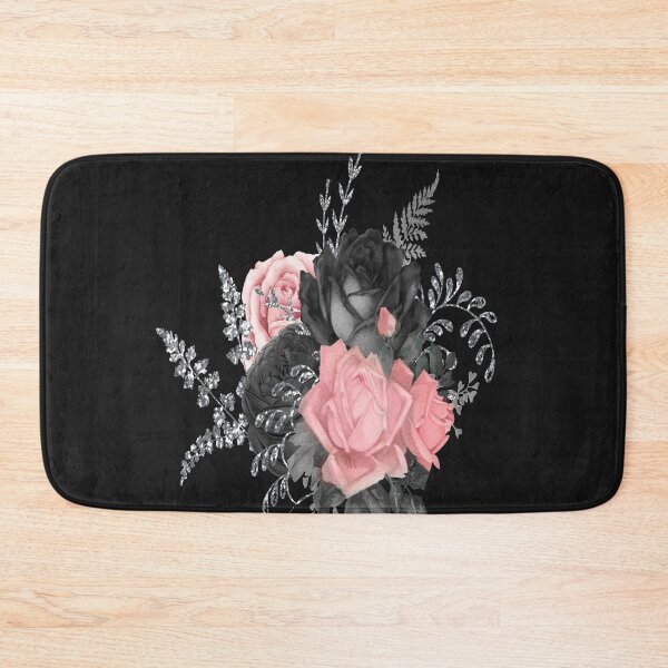 Item preview, Pink and black roses 4 designed and sold by HumanwreckageRB.