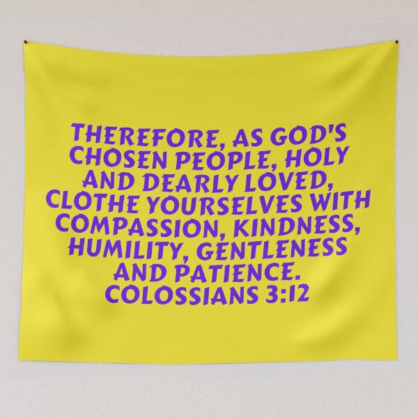 Item preview, Bible Verse Colossians 3:12 designed and sold by Prayingwarrior.