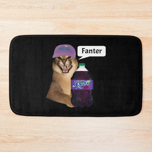 Item preview, Demotivational Big Floppa Cat Meme Fanter Grape (Caracal) designed and sold by fomodesigns.