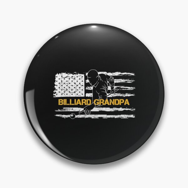 Item preview, Vintage American Flag Proud Pool Billiard Snooker Grandpa designed and sold by Ambrosia1234.