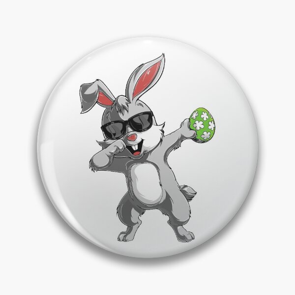 Item preview, Easter Bunny, Dabbing, Holding Easter Egg, Happy Easter Day, Easter Sunday, Dabbing Rabbit designed and sold by GeorgianaConn.