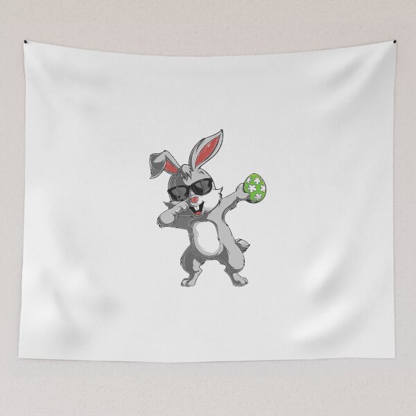 Item preview, Easter Bunny, Dabbing, Holding Easter Egg, Happy Easter Day, Easter Sunday, Dabbing Rabbit designed and sold by GeorgianaConn.