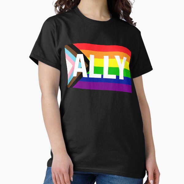 Item preview, Progress Pride Flag ALLY designed and sold by NYXFN.