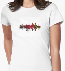 San Francisco City Skyline Women's Fitted T-Shirt