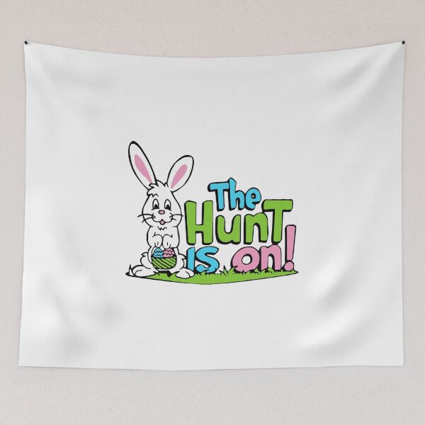 Item preview, Easter, The Hunt Is On, Bunny, Cute Bunny, Easter Kid, Jesus ,Pascha Day designed and sold by GeorgianaConn.