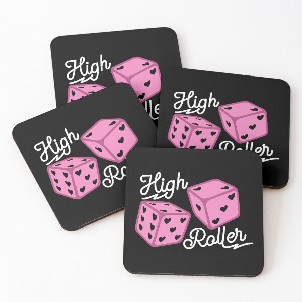 Item preview, Copy of High Roller Pink Heart Dice designed and sold by TheCraftyDrunkCo.