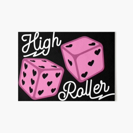 Copy of High Roller Pink Heart Dice