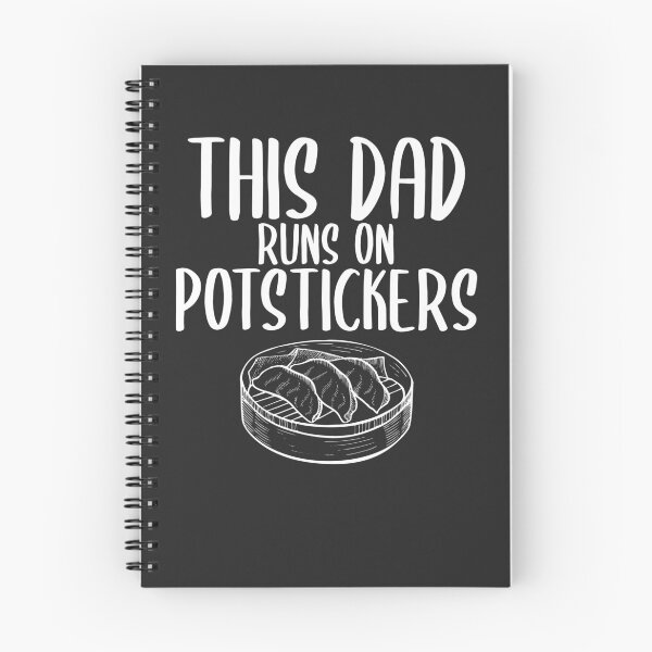 Item preview, This Dad Runs On Potstickers Foodie Gift designed and sold by EricJP.
