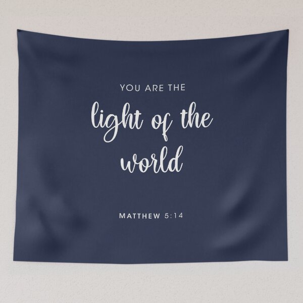 Item preview, You are the light of the world, MATTHEW 5:14 designed and sold by corbrand.