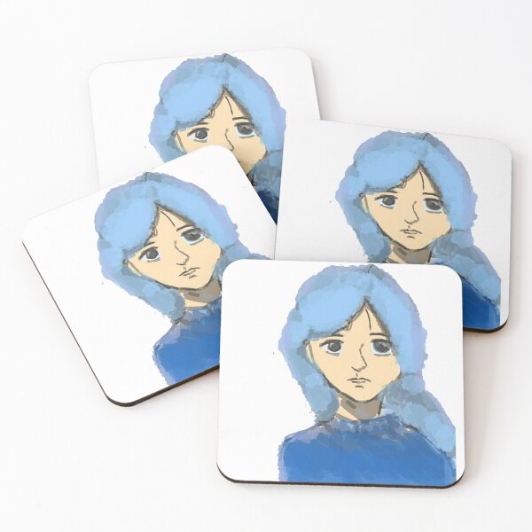 Item preview, Anime blue girl designed and sold by PeterSamwell.