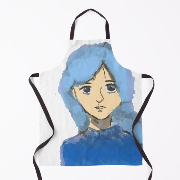 Item preview, Anime blue girl designed and sold by PeterSamwell.