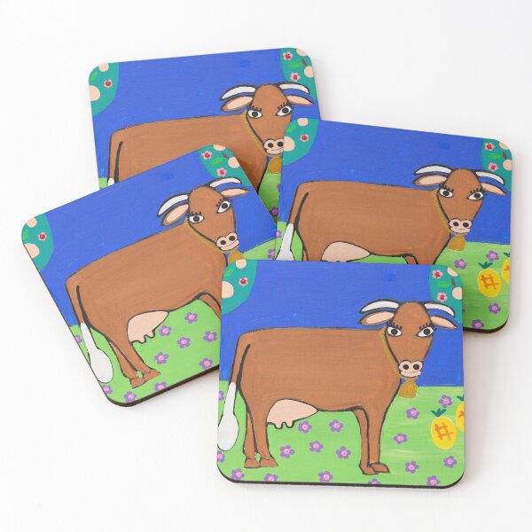 Item preview, Australian Illawarra Shorthorn Heritage Dairy Cow- hand painted designed and sold by waterlily-joy.