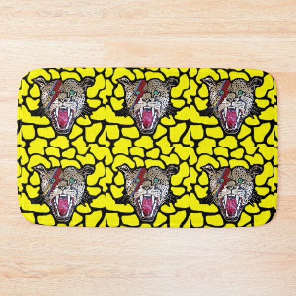 Item preview, Street Walking Cheetah on yellow, large head designed and sold by mickwarkcup.