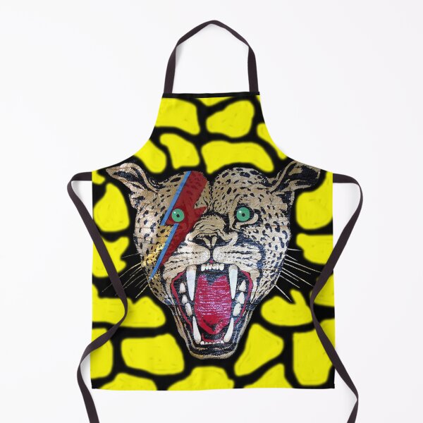 Item preview, Street Walking Cheetah on yellow, large head designed and sold by mickwarkcup.