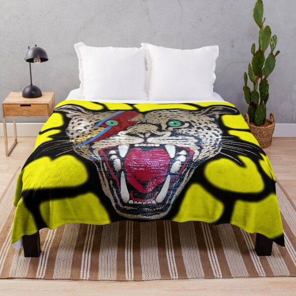 Item preview, Street Walking Cheetah on yellow, large head designed and sold by mickwarkcup.
