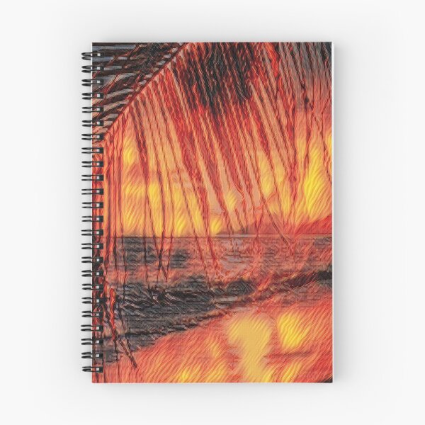 Item preview, GALATHI Sunset Beach Flames - Sunset designed and sold by Galathi Designs.