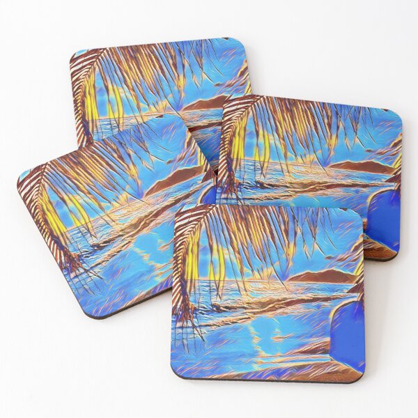 Item preview, GALATHI Sunset Beach Blues - Sunset designed and sold by Galathi Designs.