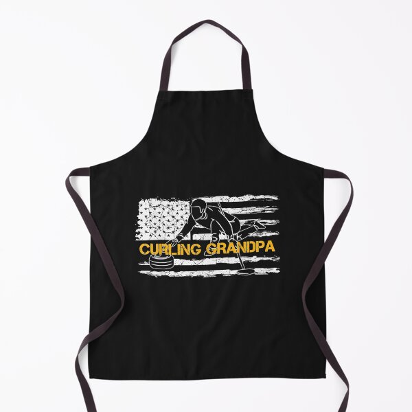 Item preview, Vintage USA Flag Proud Curling Grandpa Curler Silhouette designed and sold by Ambrosia1234.