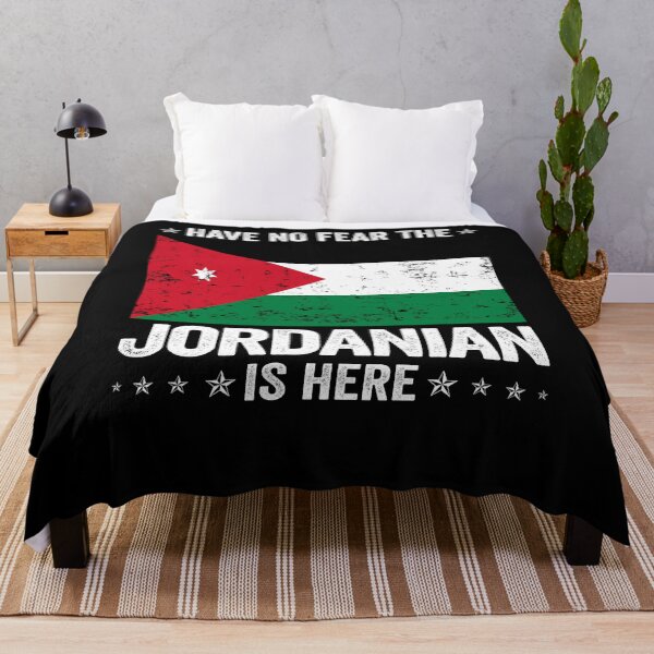 Item preview, Have No Fear The Jordanian Is Here Jordan Flag Design designed and sold by JJDzignsShop.