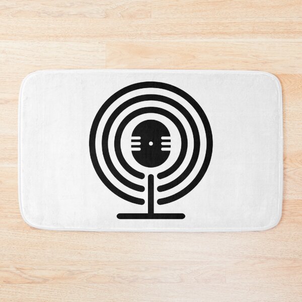 Item preview, Microphone Logo designed and sold by iTrending.