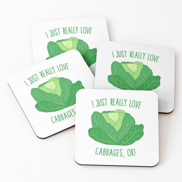 Item preview, I Just Really Love Cabbages, OK! designed and sold by Dan66.