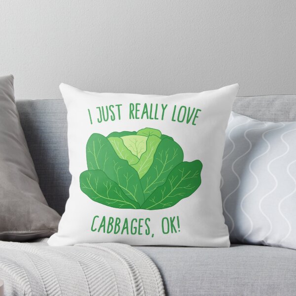 Item preview, I Just Really Love Cabbages, OK! designed and sold by Dan66.