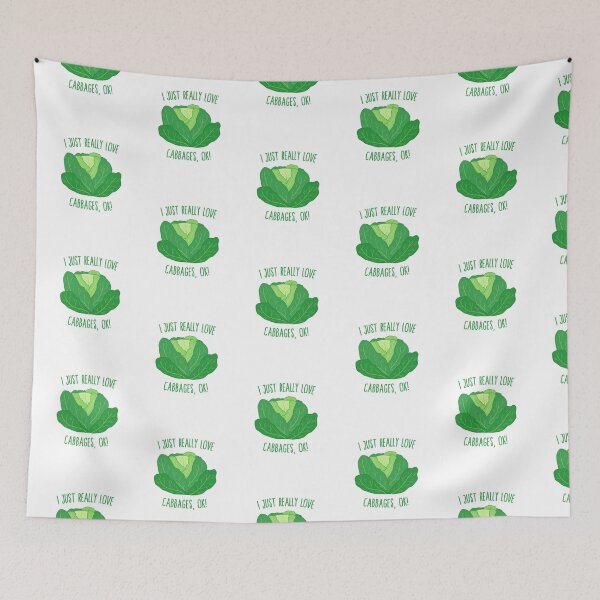 Item preview, I Just Really Love Cabbages, OK! designed and sold by Dan66.