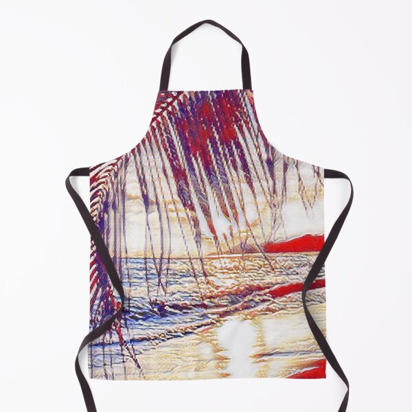 Item preview, GALATHI Sunset Beach Red - Sunset designed and sold by Galathi Designs.