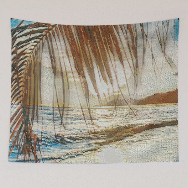 Item preview, GALATHI Sunset Beach Brown - Sunset designed and sold by Galathi Designs.