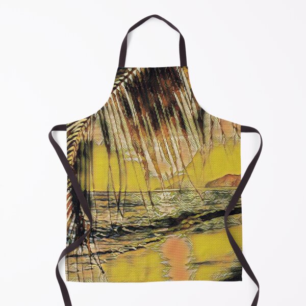 Item preview, GALATHI Sunset Beach Yellow - Sunset designed and sold by Galathi Designs.