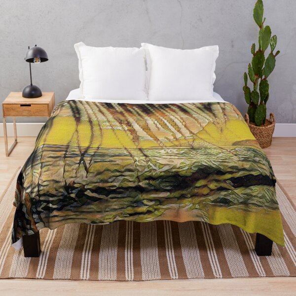 Item preview, GALATHI Sunset Beach Yellow - Sunset designed and sold by Galathi Designs.