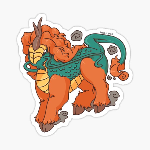 Artikel-Vorschau von Qilin / Kirin, designt und verkauft von paperstarzz.