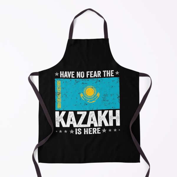 Item preview, Have No Fear The Kazakh Is Here Kazakhstan Flag Design designed and sold by JJDzignsShop.