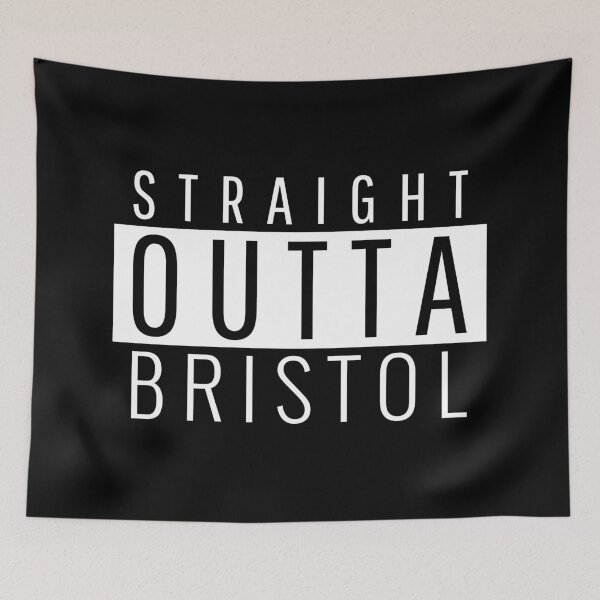 Item preview, Straight Outta Bristol  designed and sold by Teelogic.